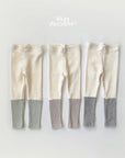 Little Foxx – New Ribbed Color Block Leggings