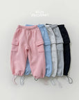 Little Foxx – Fleece String Cargo Pants