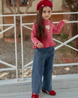 Little Foxx – Wool Denim Pants