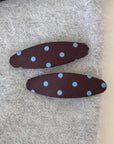 Little Foxx – Blue Dot Snap Clip Set