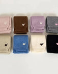 Little Foxx – Heart Embroidery Muffler