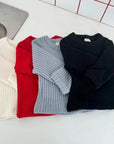 Little Foxx – Celine Ribbed Binding Tee