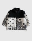 Little Foxx – Paisley Fleece Zip-up