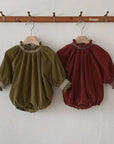 Little Foxx – Corduroy Smock Romper