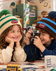 Little Foxx – DU Pom-pom Striped Beanie