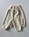 Little Foxx – Patterned Mink Jogger Pants