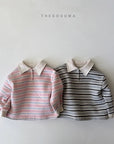 Little Foxx – Cotton Candy Fleeced Collar Tee