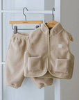 Little Foxx – Teddy Bear Vest Set Top & Bottom Set