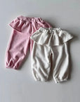 Little Foxx – Terry Fleeced Frill Jogger Pants