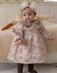 bebe Merry Lulu Padded Dress von Oren – Kleid für Kinder aus Korea