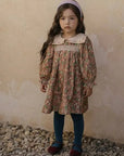 Bonjour Square Collar Dress von Oren – Kleid für Kinder aus Korea