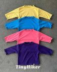 Little Foxx – Color Pop Lettuce Trim Tee