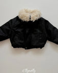 Little Foxx – Big Collar Shirring Jacket