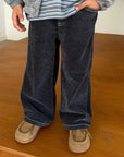 Little Foxx – Spy Fleeced Denim Pants