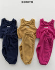 Little Foxx – Biscuit Vest Top & Bottom Set
