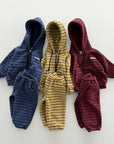 Little Foxx – Woori Striped Hooded Zip-up Set