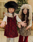 Little Foxx – Check Frill Dress