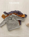 Little Foxx – Rookies Striped Half Mock Neck Tee