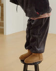 Little Foxx – Velvet Jogger Pants