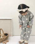Fleece Bubble Top Bottom Set