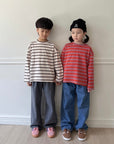 Line Denim Pants