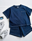 Pocket Stitch Short Sleeve Tee