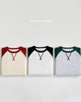 V-Stitch Raglan Tee