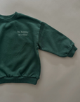 Be Happy Sweater – Botschaft zum Wohlfühlen