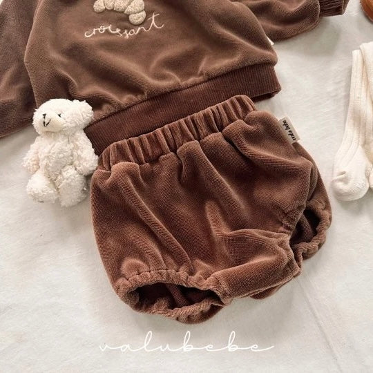 Soft Velour Bloomer (Bebe)