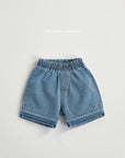 Vintage Hem Denim Shorts