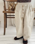 Button Corduroy Pants