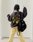 Flower Bear Fleece Sweatshirt