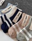 Two-Line Cuffs Socks Set
