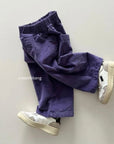 Corduroy Span Wide Pants