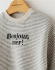 Bonjour Stripe Tee