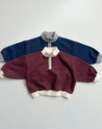Line Zip-up Tee