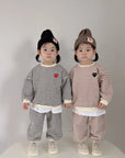Fleece Basic Top Bottom Set