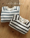 Multi Stripe Brushed Sweatshirt (Bebe)
