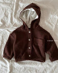 Hooded Knit Cardigan