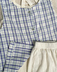 Tour Check Sleeveless Top