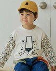 Cheetah Raglan Tee