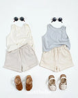 Linen Cuffed Pants