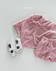 Collared Terry Set