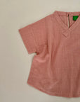 Bali Breeze Shirt – Luftiges Sommer-Shirt mit V-Ausschnitt
