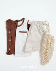 Linen Cuffed Pants