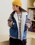 Teddy Button Denim Vest