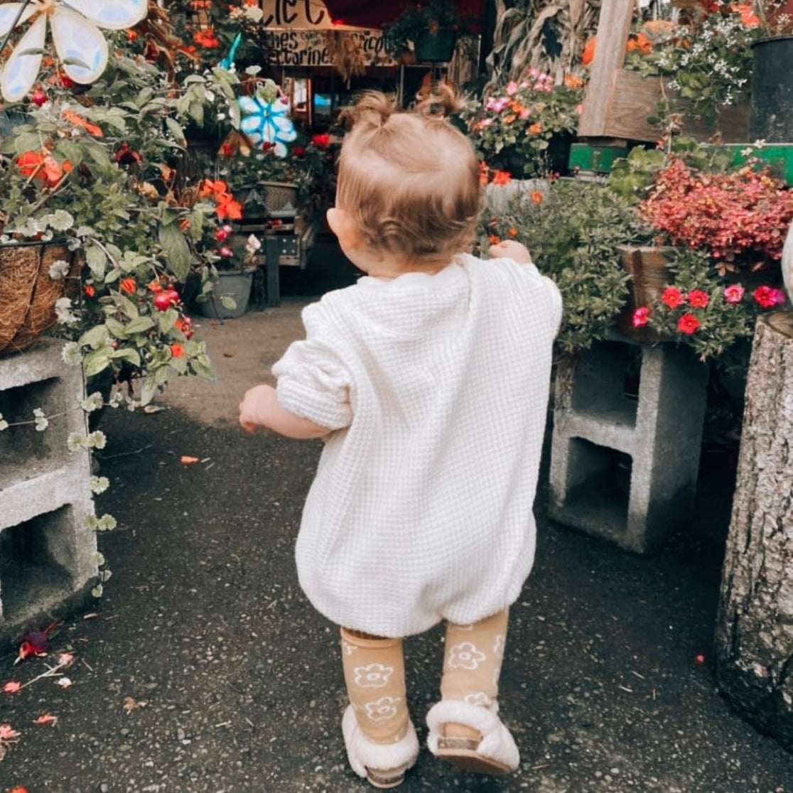 Boxy Waffel Bodysuit – Weich, bequem & zeitlos