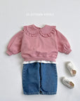 Round Collar Bootcut Set