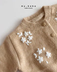 Floral Embroidered Cardigan