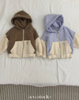 Melo Brushed Hoodie Zip-Up